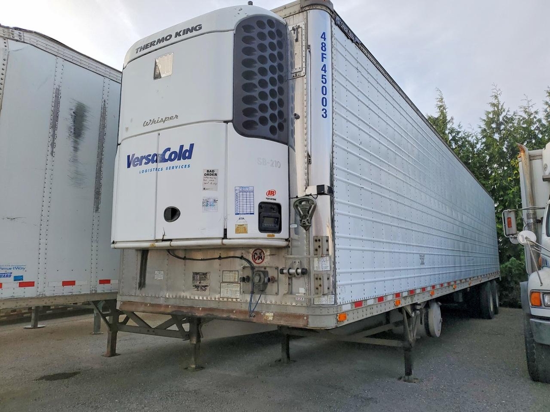 Vista de 2008 GREAT DANE TRAILERS GREAT DANE - REFRIGERATED VAN TRAILER, ángulo 1