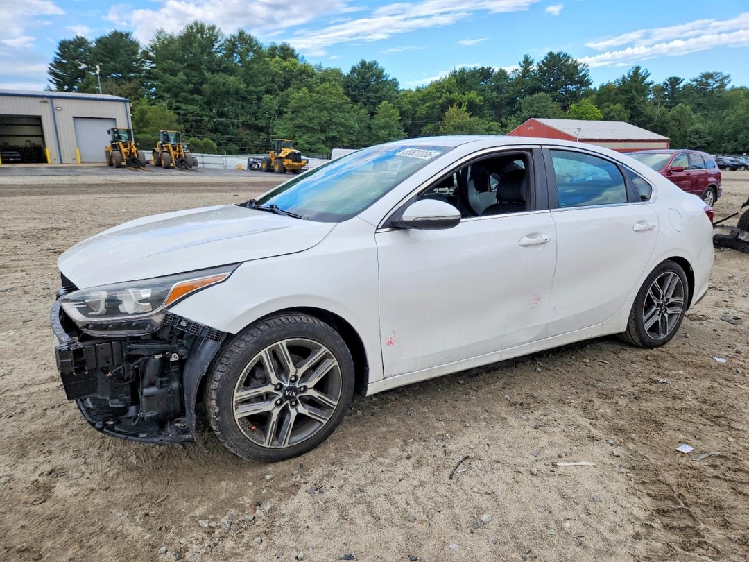 Vue de 2019 KIA FORTE EX, angle 1