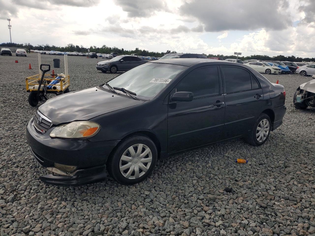 Vue de 2004 TOYOTA COROLLA S, angle 1