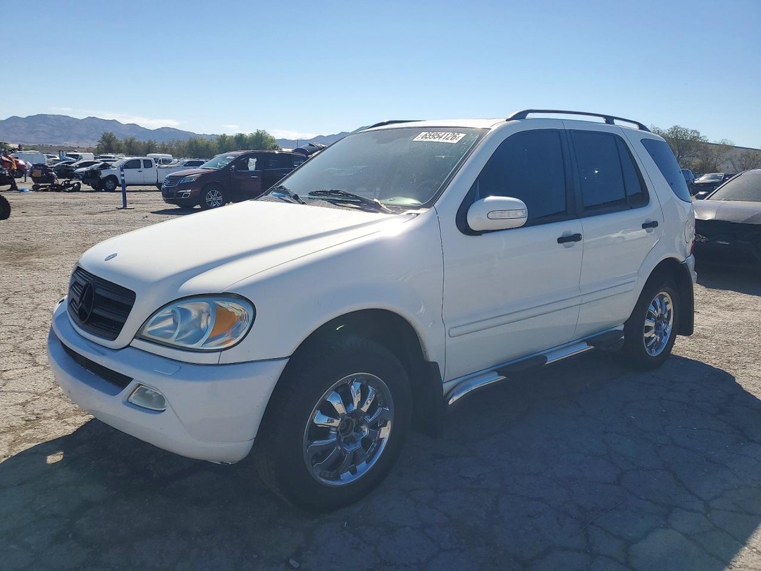Вид 2002 MERCEDES-BENZ ML 320, угол 1