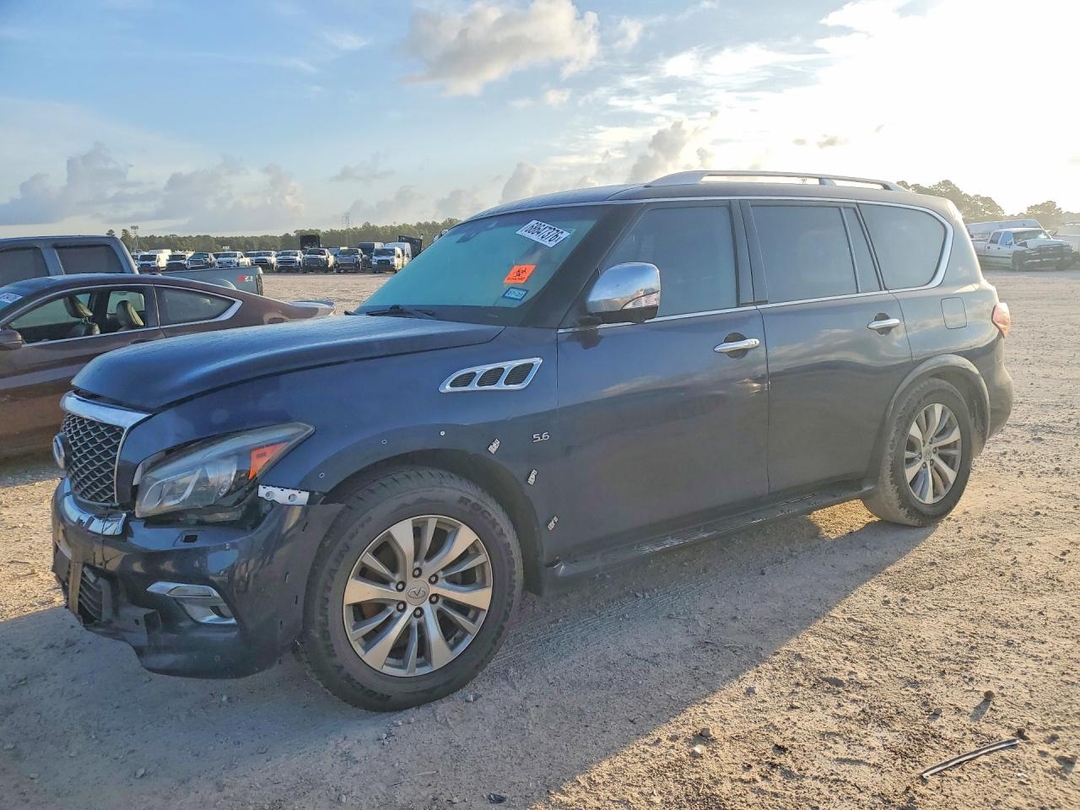 Vista de 2017 INFINITI QX80 BASE, ángulo 1