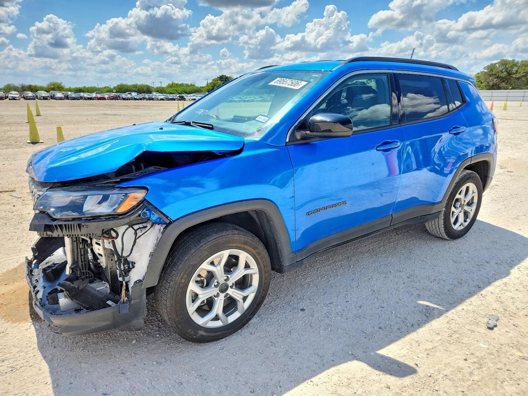 2025 JEEP COMPASS LATITUDE view, angle 1