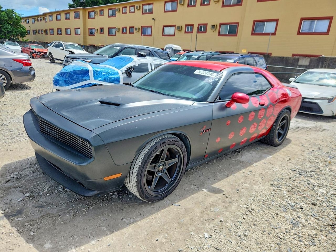 منظر 2017 DODGE CHALLENGER R/T، زاوية 1