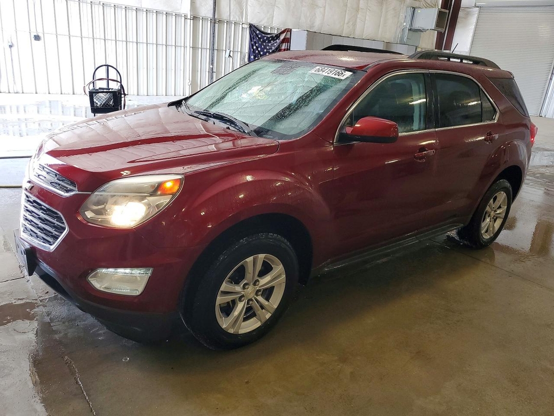Вид 2016 CHEVROLET EQUINOX LT, угол 1