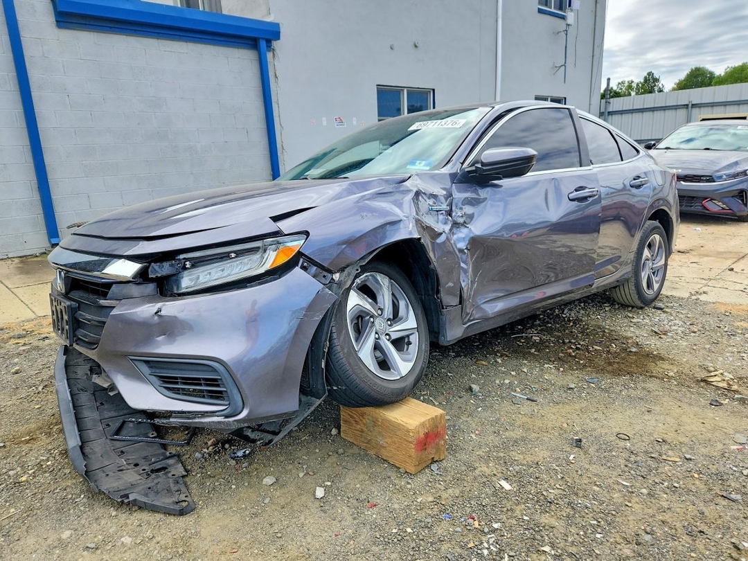 Вид 2020 HONDA INSIGHT EX, угол 1