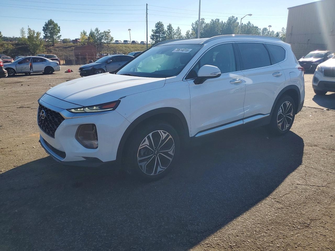 Vedere 2019 HYUNDAI SANTA FE LIMITED 2.0T, unghi 1