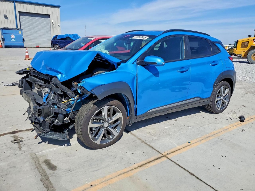 Vue de 2020 HYUNDAI KONA LIMITED, angle 1