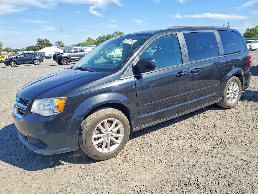 Vista de 2016 DODGE GRAND CARAVAN SXT, ángulo 1