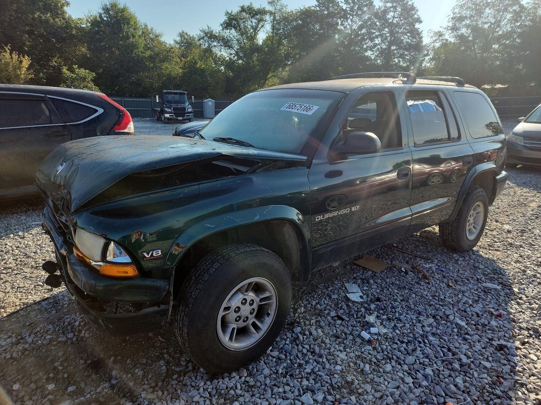 Вид 1998 DODGE DURANGO, угол 1