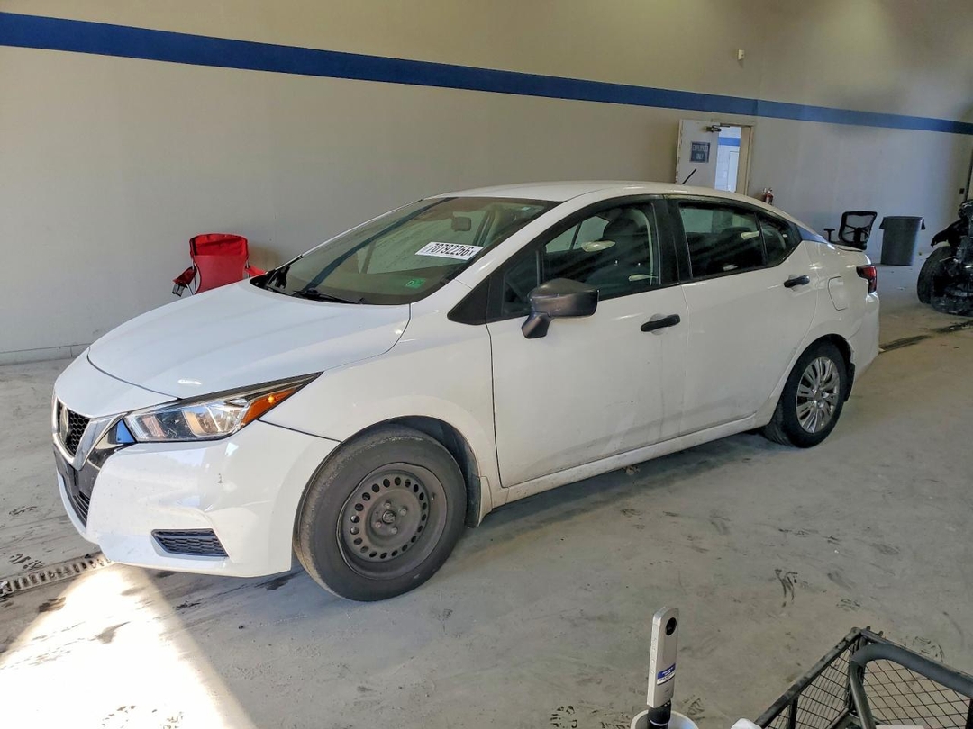 Vedere 2020 NISSAN VERSA S, unghi 1