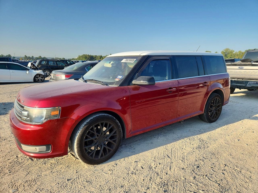 Vista de 2014 FORD FLEX SEL, ángulo 1