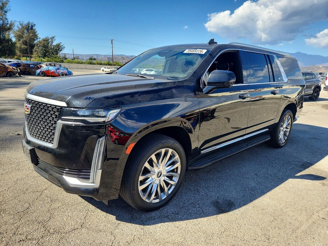 Vedere 2021 CADILLAC ESCALADE ESV PREMIUM LUXURY, unghi 1