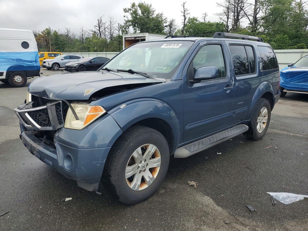 منظر 2007 NISSAN PATHFINDER S، زاوية 1