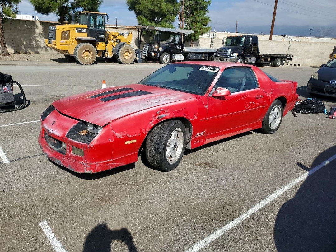 Vedere 1988 CHEVROLET CAMARO, unghi 1