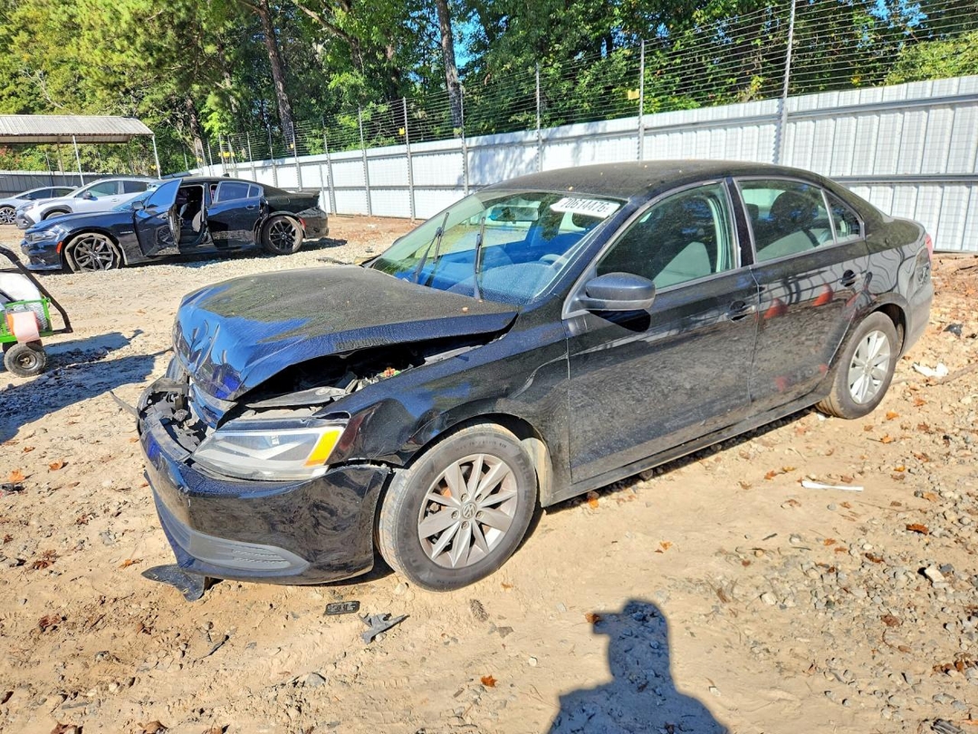 Vista de 2011 VOLKSWAGEN JETTA BASE, ángulo 1