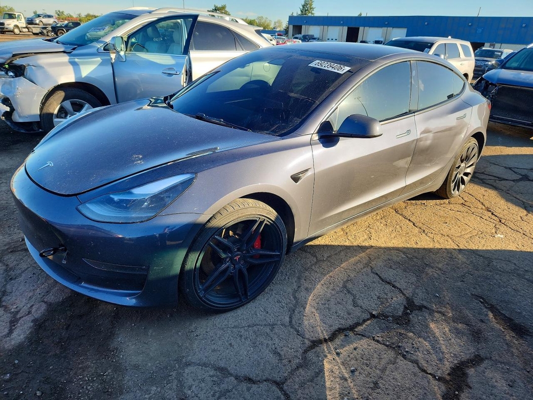 منظر 2023 TESLA MODEL 3، زاوية 1