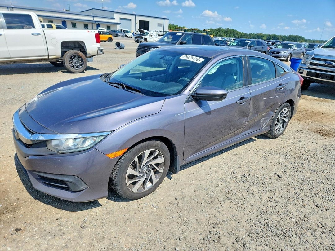 Vista de 2016 HONDA CIVIC EX, ángulo 1