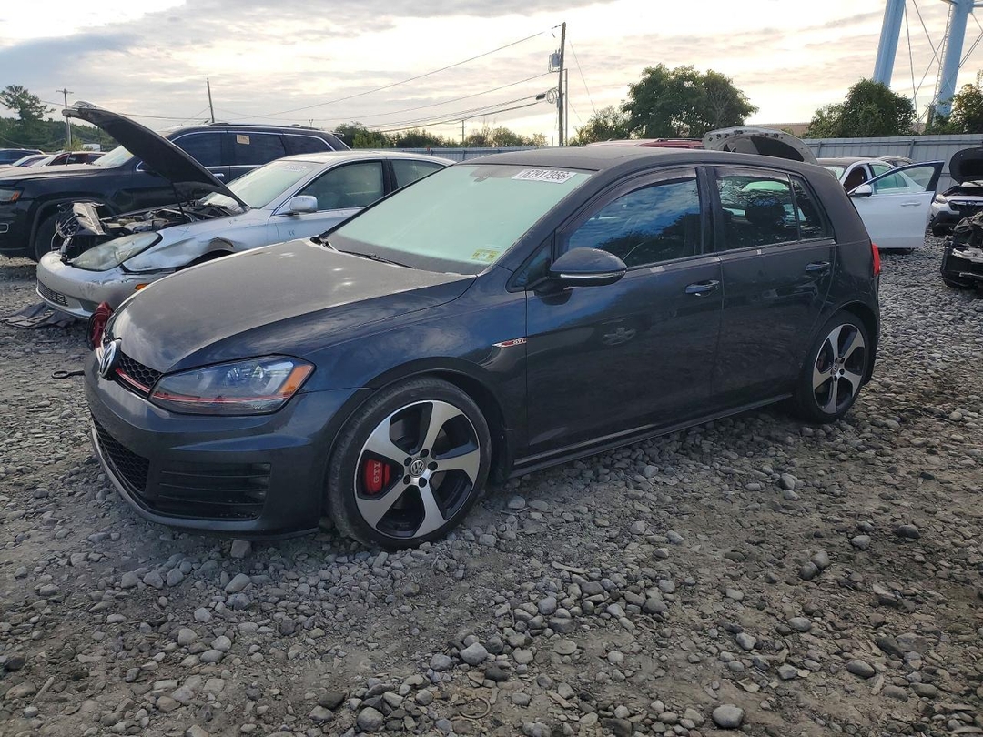 Вид 2017 VOLKSWAGEN GTI S/SE, угол 1