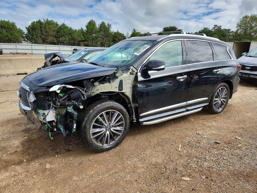 Vista de 2019 INFINITI QX60 PURE, ángulo 1