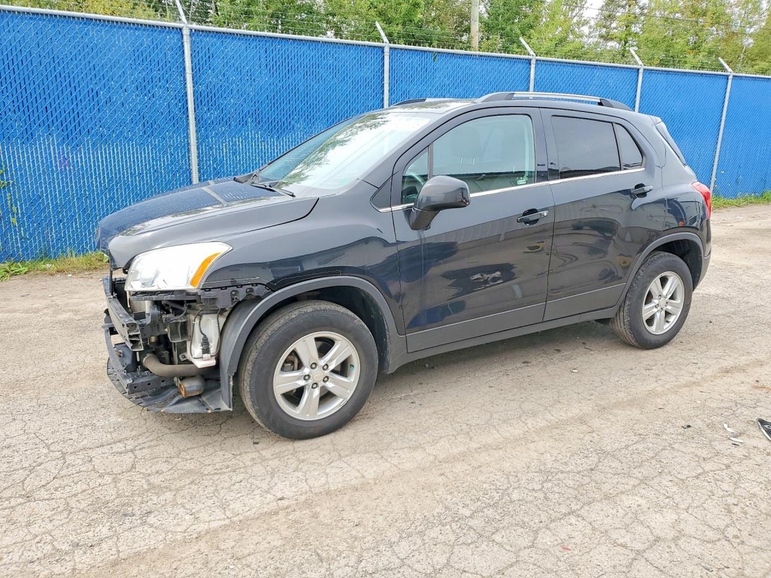 Vista de 2016 CHEVROLET TRAX 1LT, ángulo 1