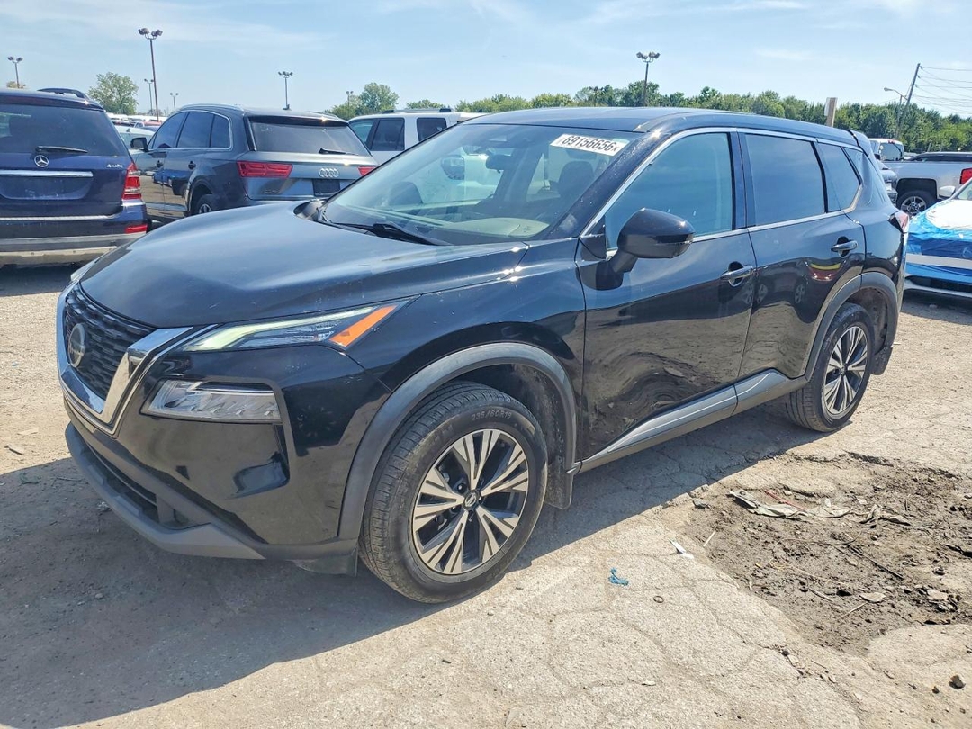 منظر 2021 NISSAN ROGUE SV، زاوية 1