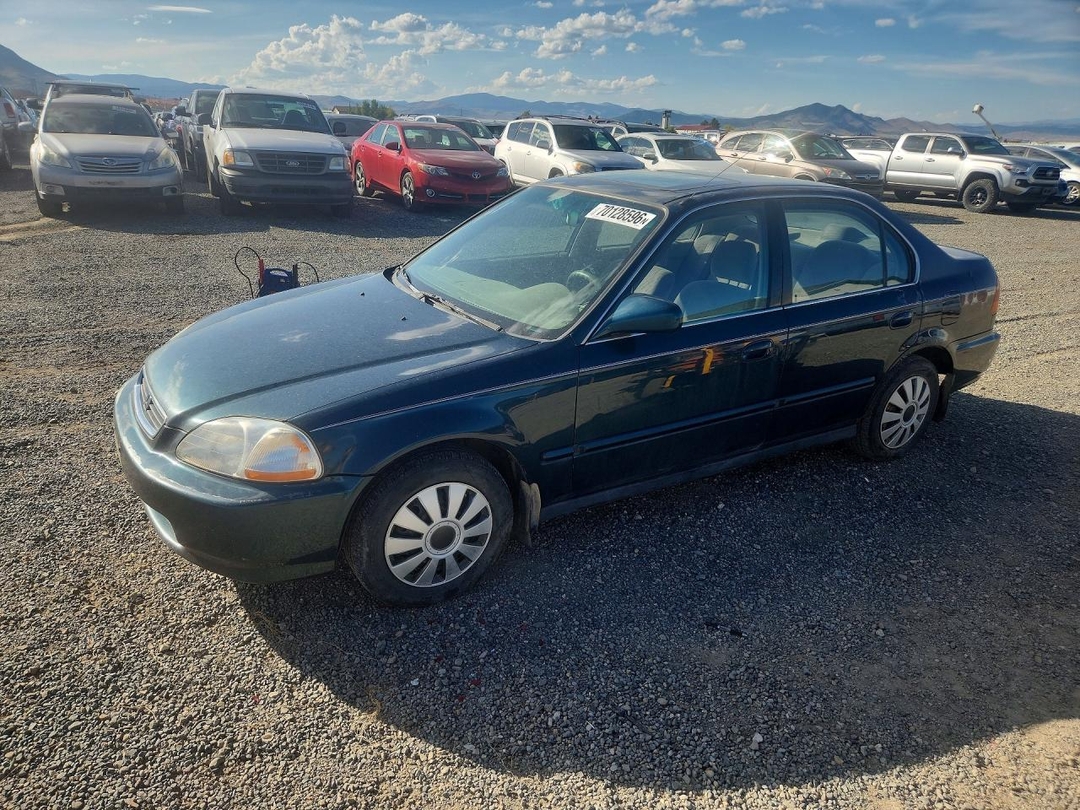منظر 1997 HONDA CIVIC EX، زاوية 1