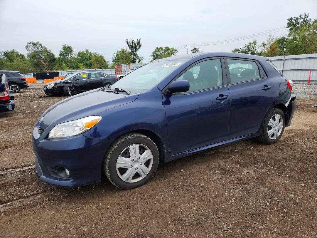 Vue de 2011 TOYOTA MATRIX BASE, angle 1