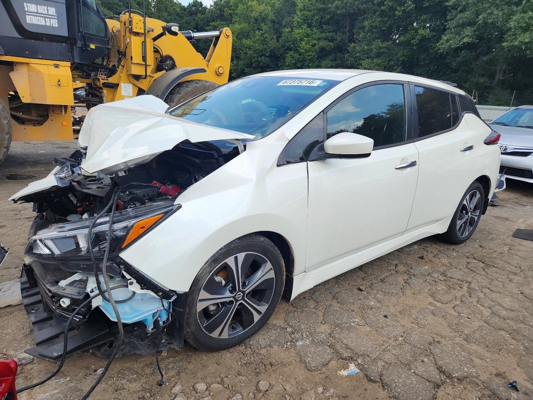 منظر 2022 NISSAN LEAF SV، زاوية 1