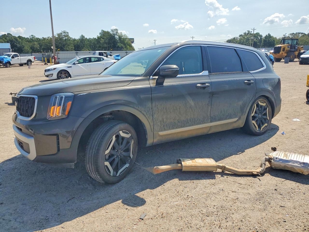 Vue de 2024 KIA TELLURIDE EX, angle 1