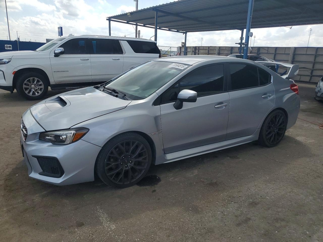 Vue de 2019 SUBARU WRX STI, angle 1