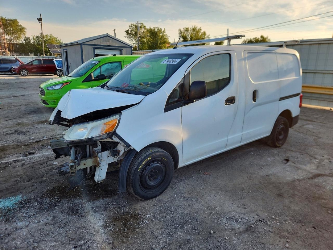 Vue de 2016 CHEVROLET CITY EXPRESS LT DELIVERY VAN, angle 1