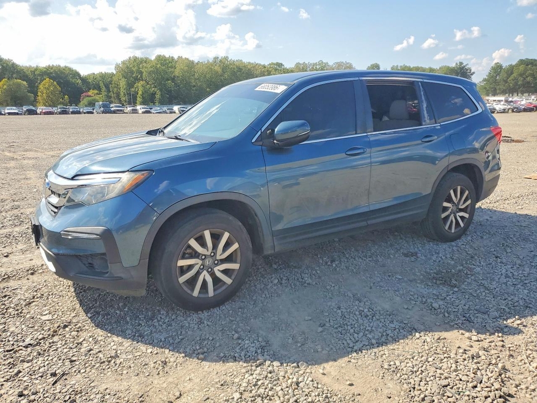 Vue de 2019 HONDA PILOT EX, angle 1