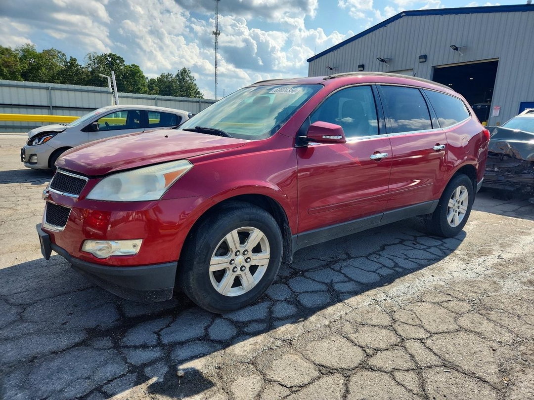 Vue de 2012 CHEVROLET TRAVERSE LT, angle 1