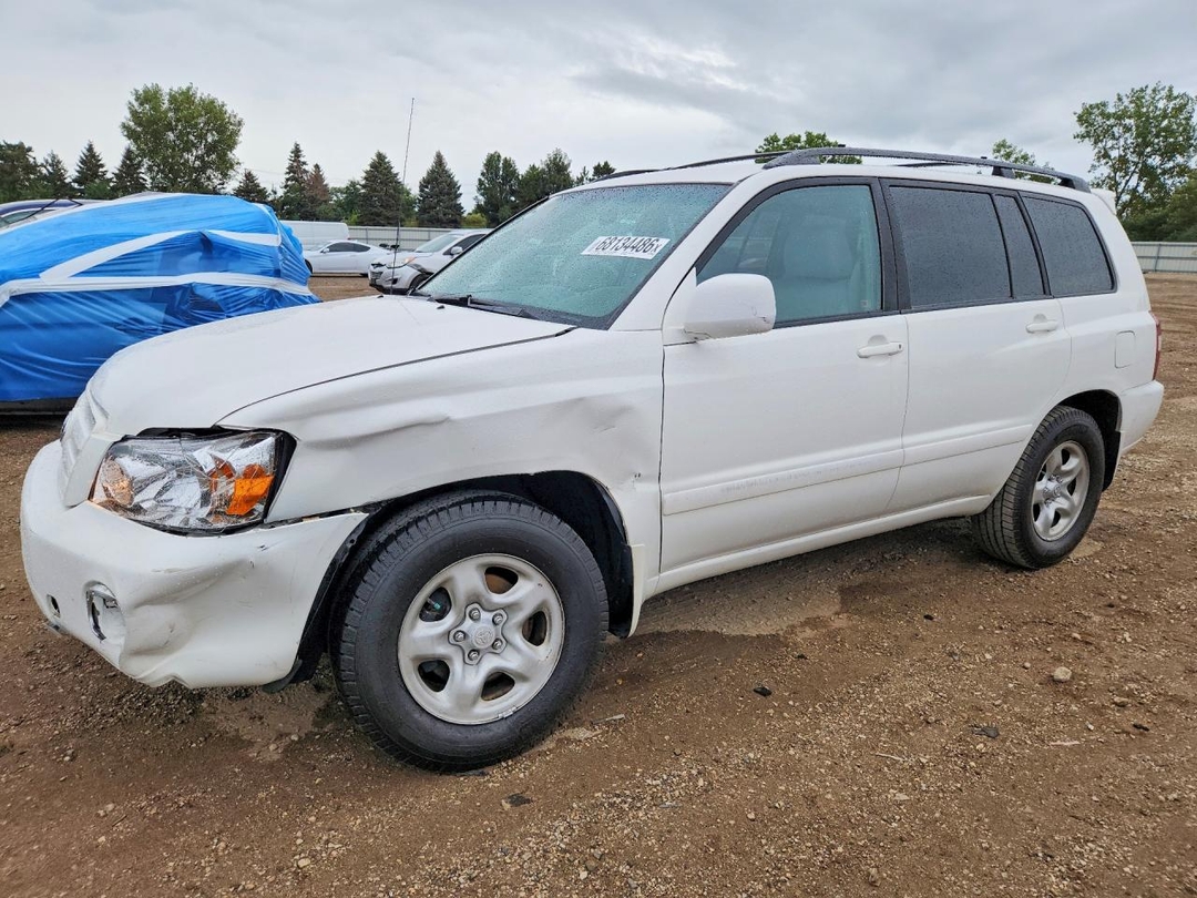 Vista de 2007 TOYOTA HIGHLANDER BASE, ángulo 1
