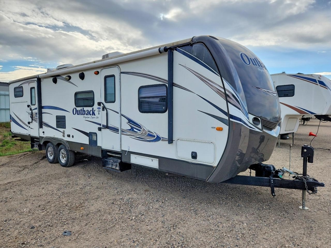 Vista de 2014 KEYSTONE OUTBACK CAMPER, ángulo 1