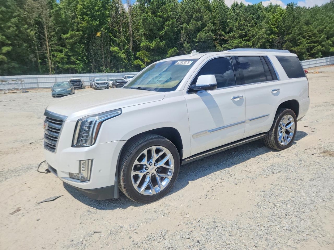 Vue de 2019 CADILLAC ESCALADE PLATINUM, angle 1