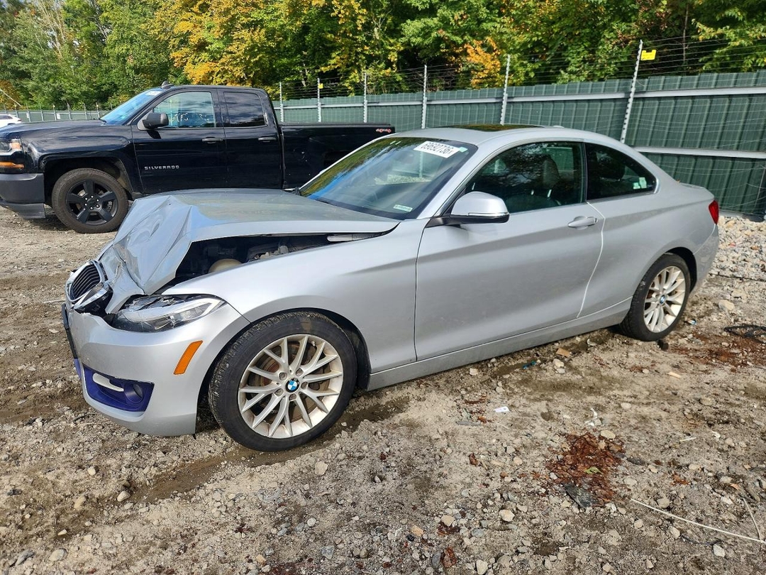 Вид 2016 BMW 228 XI SULEV, угол 1