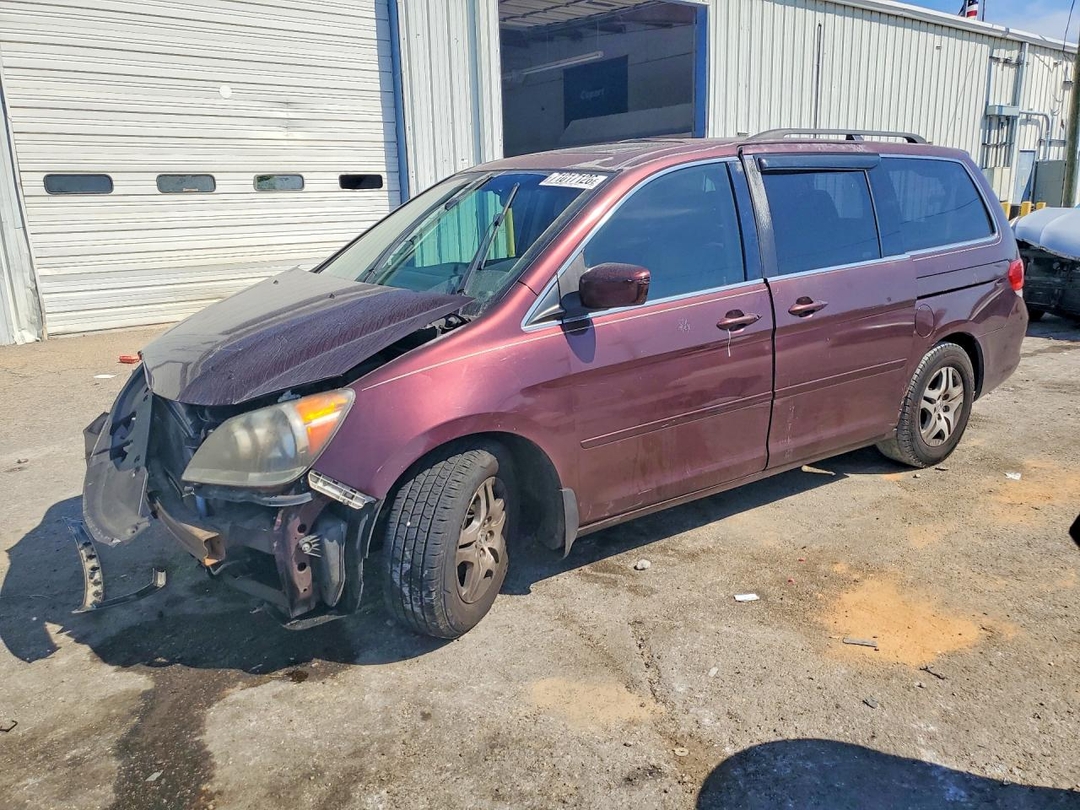Vue de 2009 HONDA ODYSSEY EXL, angle 1