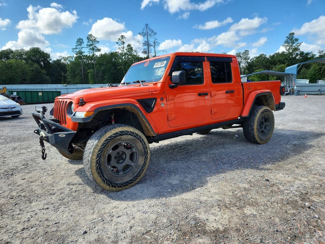 Vedere 2020 JEEP GLADIATOR RUBICON, unghi 1