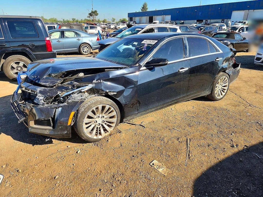 Вид 2017 CADILLAC CTS LUXURY, угол 1