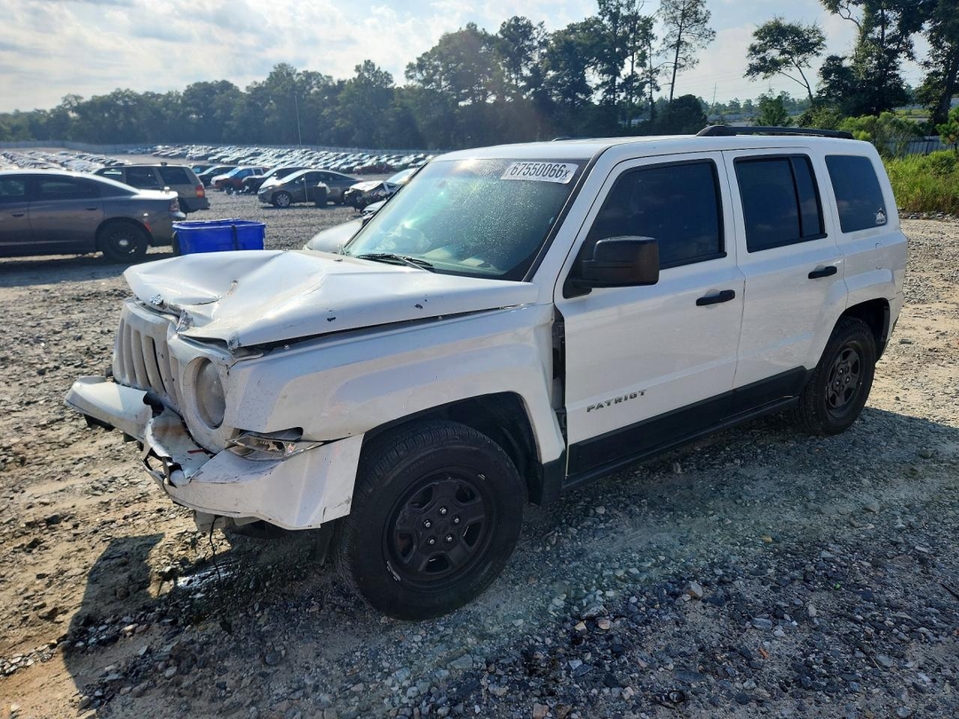 Vue de 2017 JEEP PATRIOT SPORT, angle 1