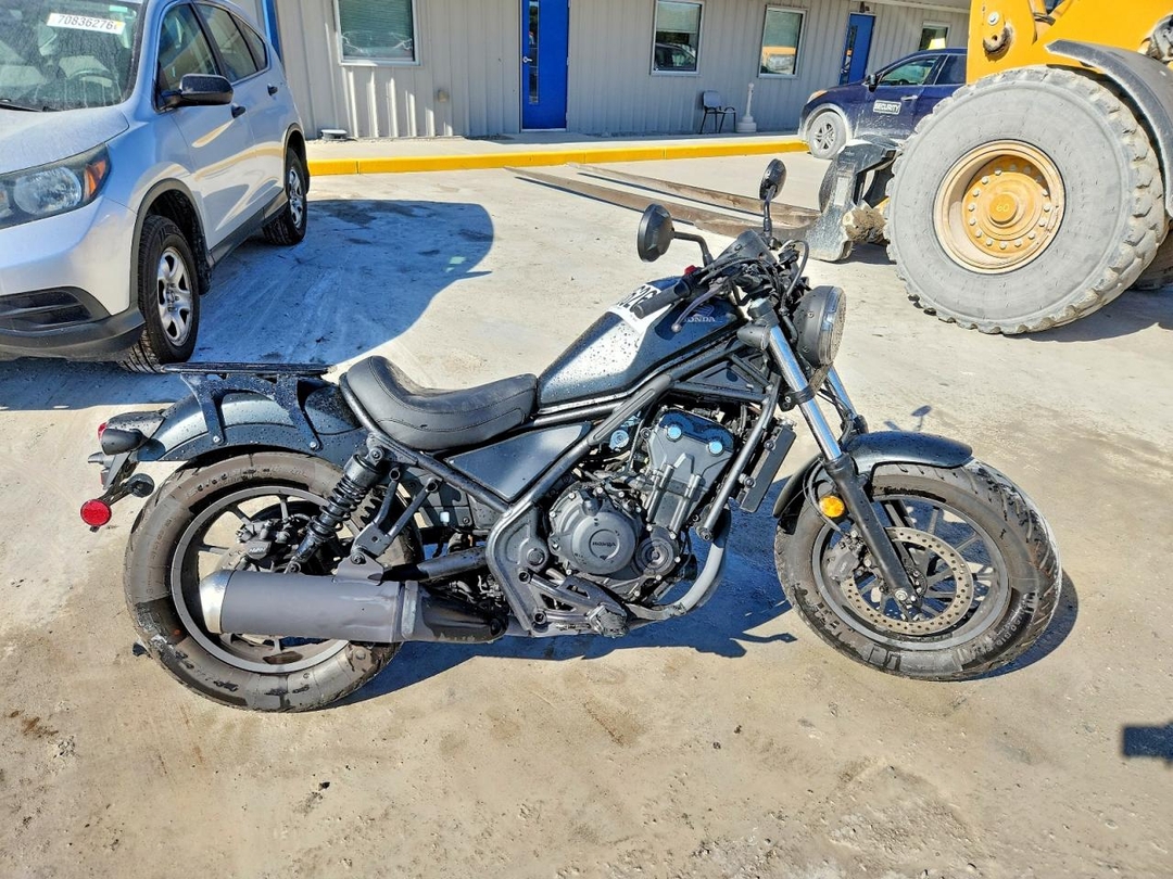 Vue de 2025 HONDA CMX500 A, angle 1