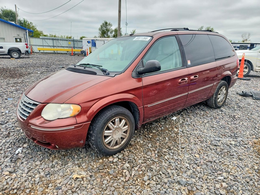 منظر 2007 CHRYSLER TOWN &amp; COUNTRY LIMITED، زاوية 1