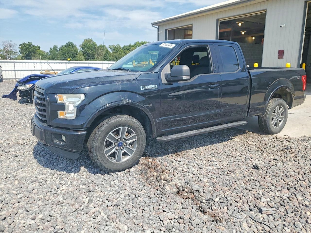Вид 2016 FORD F150 SUPER CAB, угол 1