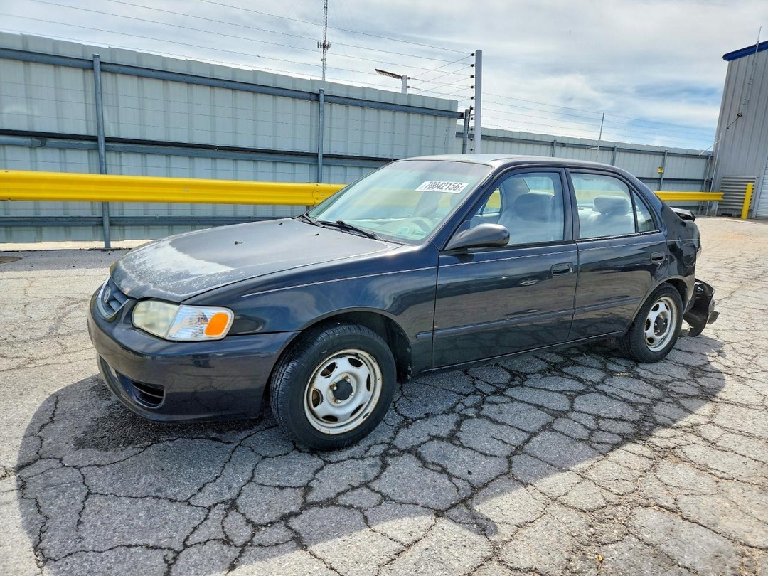 Vedere 2002 TOYOTA COROLLA CE, unghi 1