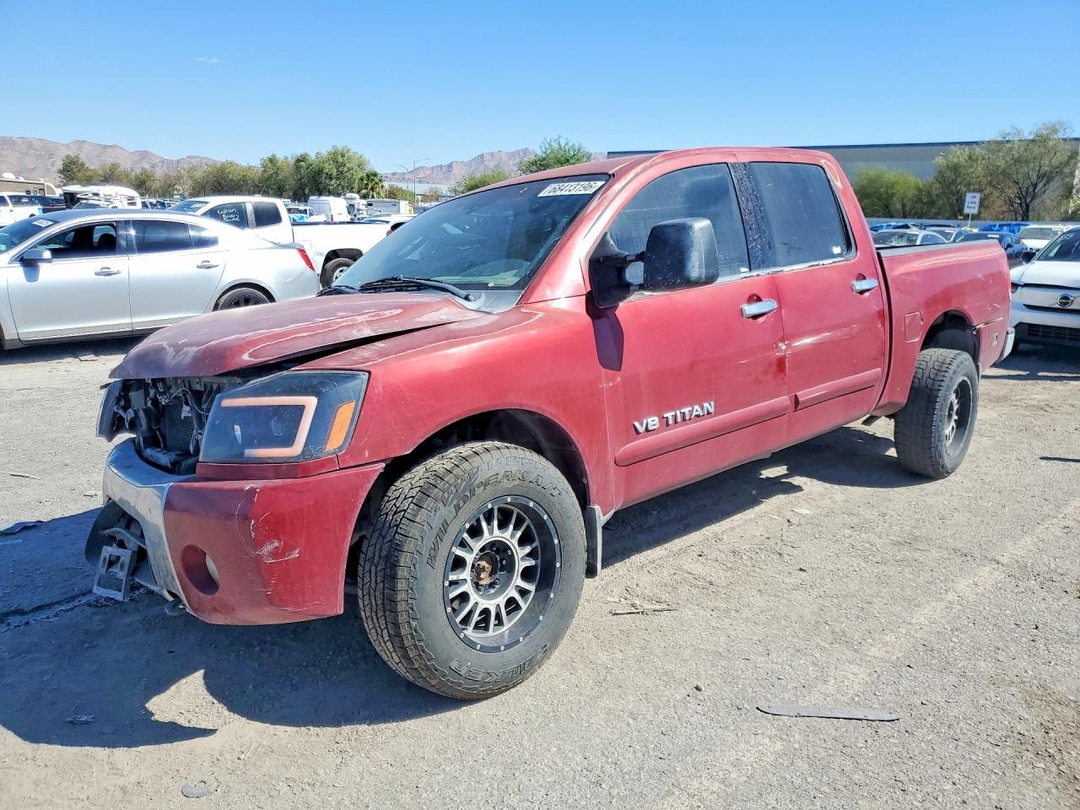 Вид 2005 NISSAN TITAN XE, угол 1