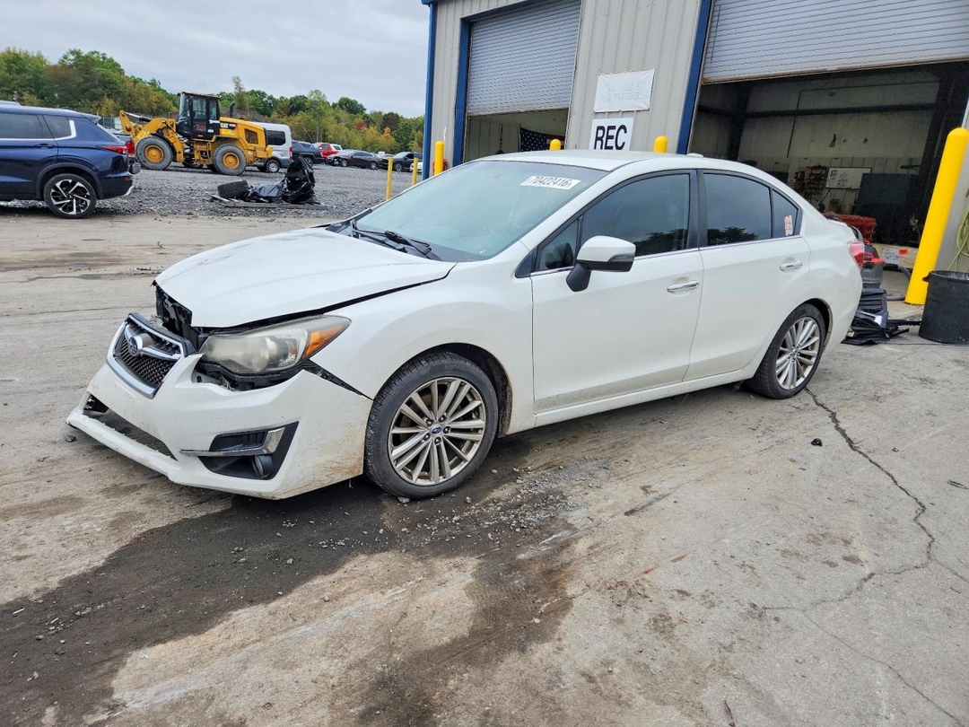 Vedere 2016 SUBARU IMPREZA LIMITED, unghi 1