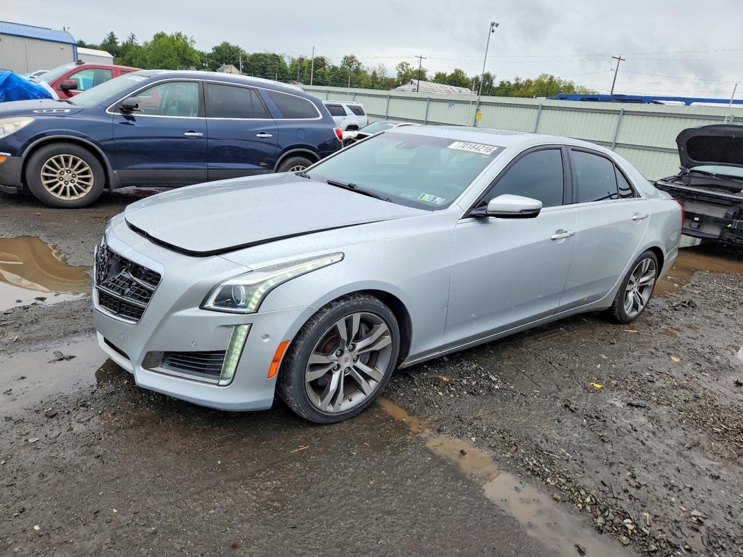 Вид 2014 CADILLAC CTS VSPORT PREMIUM, угол 1