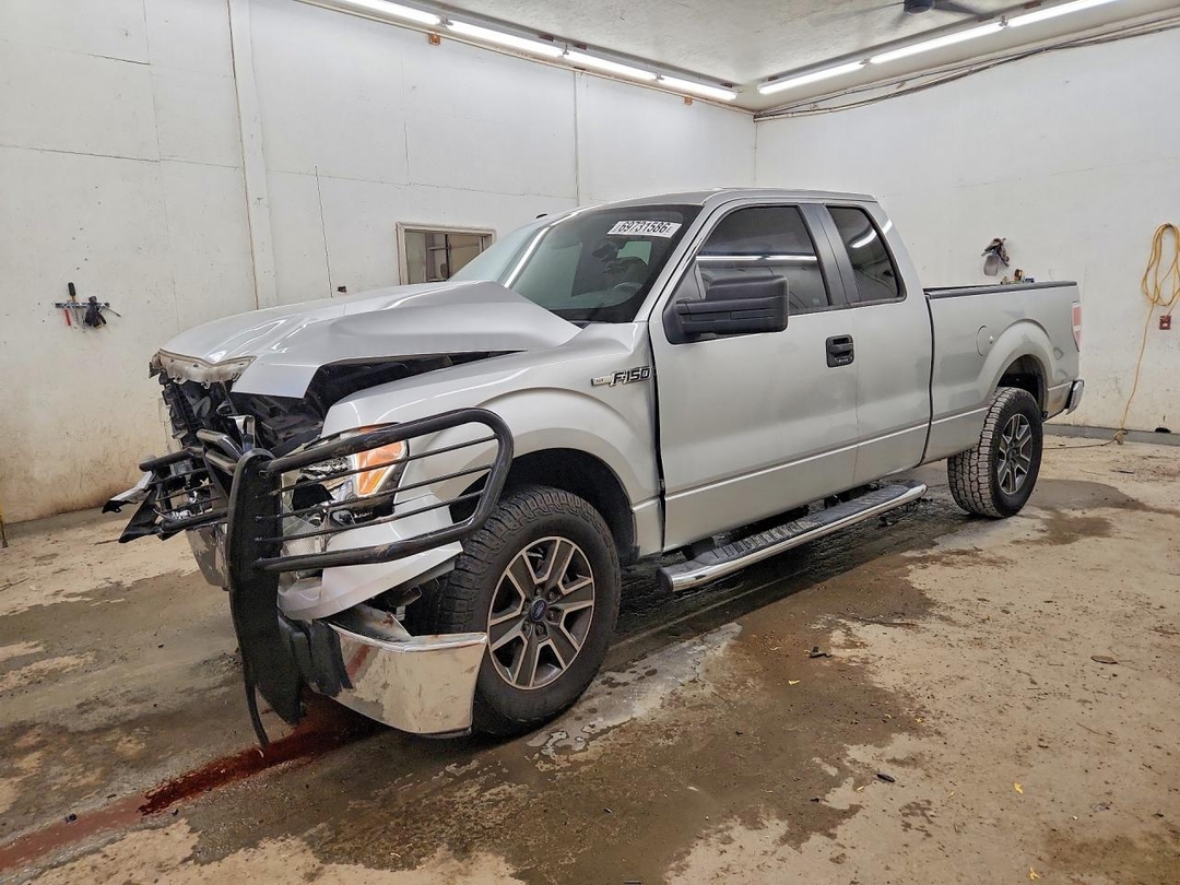 Вид 2009 FORD F150 SUPER CAB, угол 1