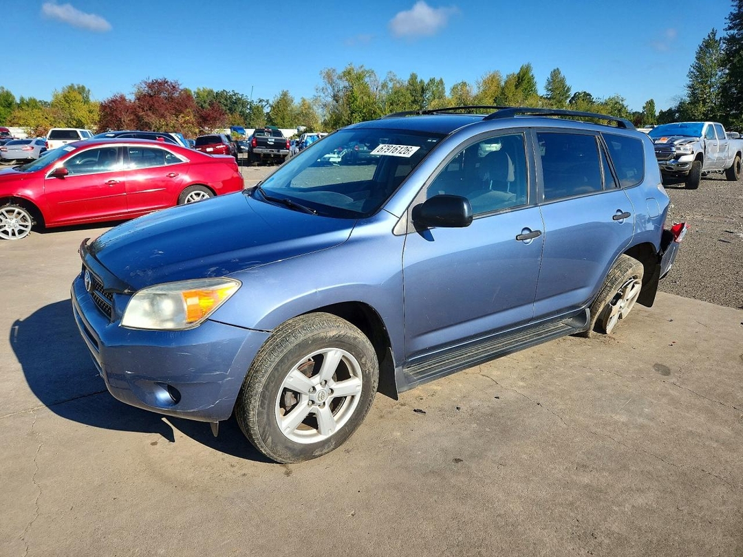 Вид 2007 TOYOTA RAV4 BASE, угол 1